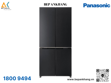 Tủ lạnh 4 cánh âm tường Panasonic Inverter 445 lít Multi Door NR-XZ550CWKV